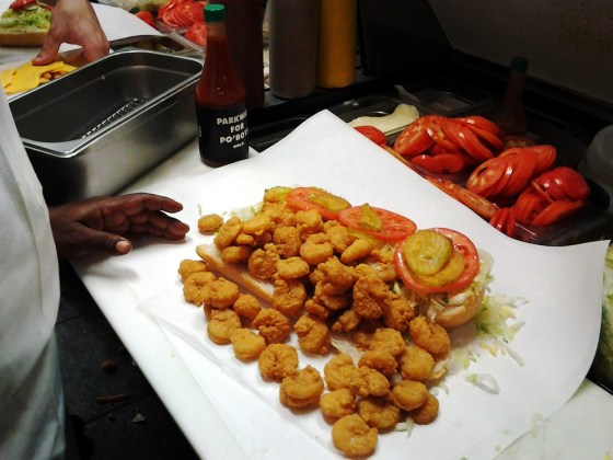 Image: Parkway Bakery fare, New Orleans